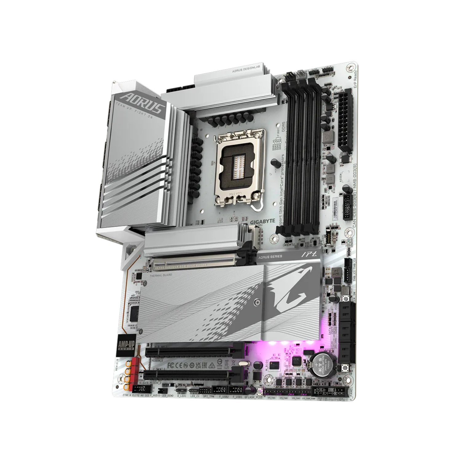 Gigabyte Z790 AORUS ELITE AX ICE DDR5 Motherboard - Laptops Direct